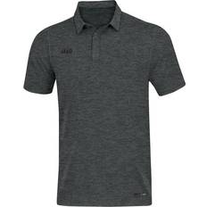 JAKO Herren Poloshirts JAKO Premium Basics Polo Shirt Unisex - Anthracite Melange