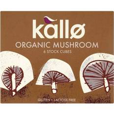 Kallo Organic Mushroom Stock Cubes 2.328oz 6pcs