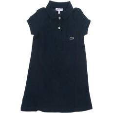 Tasche Kleider Lacoste Girl’s Polo-Style Cotton Dress - Navy Blue (EJ2816-00)
