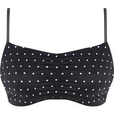 Freya Jewel Cove Bralette Bikini Top - Black