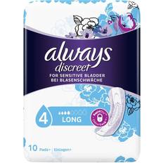 Always Intimhygiene & Menstruationsschutz Always Discreet Long 10-pack