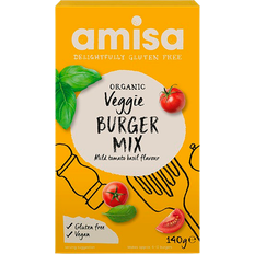 Amisa Organic Gluten Free Veggie Burger Mix 140g