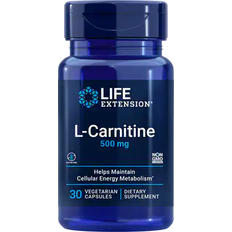 Amino Acids Life Extension L-Carnitine 500mg 30 pcs