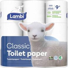 Lambi Rengjøringsutstyr & Rengjøringsmidler Lambi Classic Toilet Paper 36-pack