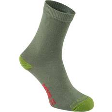 Craghoppers Kid's NosiLife Pair Travel Socks - Dark Khaki (CKH002-2AT)