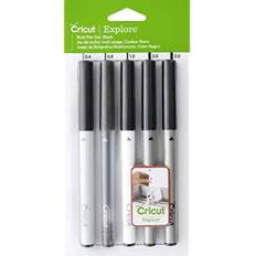 Cricut Pencils Cricut Explore Multi Size Pen Set Black 5-pack
