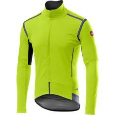 Perfetto ros convertible jacket Bike Accessories Castelli Perfetto ROS Convertible Jacket Men - Yellow Fluo