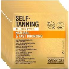 Trockene Haut Selbstbräuner Comodynes Self-Tanning Natural & Fast Bronzing Original Wipes 8-pack