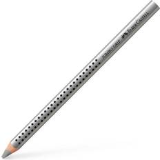 Faber-Castell Jumbo Grip Coloured Pencil Silver