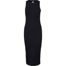Slim Kjoler Vero Moda Tight Fit Midi Dress - Black