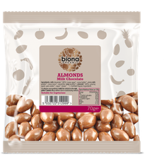Biona Milk Chocolate Coated Almonds 70g