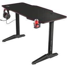 Spilltilbehør Trust GXT 1175 Imperius XL Gaming Desk - Black, 660x1400x750mm