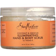 Antioxidants Body Scrubs Shea Moisture Coconut & Hibiscus Illuminating Hand & Body Scrub 340g