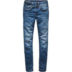 G-Star Damen - L28 - W27 Jeans G-Star Midge Saddle Straight Jeans - Medium Indigo Aged