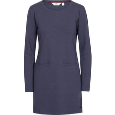 Trespass Ronnie Women's Tunic Knitted Dress - Navy Marl Spot