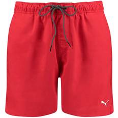 Stretch Badebukser Puma Short Length Swimming Shorts - Red