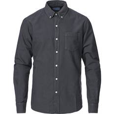 Colorful Standard Organic Button Down Shirt Unisex - Lava Grey