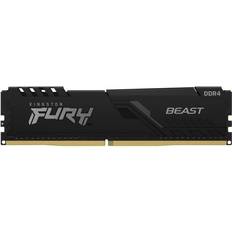 32 GB - 3600 MHz - DDR4 RAM Memory Kingston Fury Beast Black DDR4 3600MHz 2x16GB (KF436C18BBK2/32)