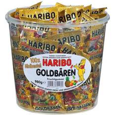 Süßigkeiten Haribo Gold Bears Mini 980g 100Stk.