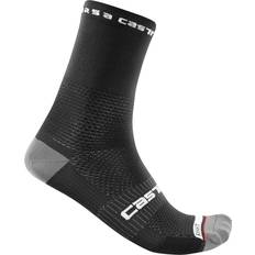 Cycling Socks Castelli Rosso Corsa Pro 15 Socks Men - Black