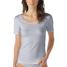 Mey Cotton Pure T-shirt - Grey Malange