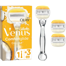 Barberhøvler Gillette Venus Comfortglide Coconut with Olay + 3 Cartridges