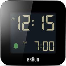 Gray Alarm Clocks Braun Digital Travel