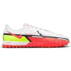Artificial Grass (AG) - Nike Phantom Soccer Shoes Nike Phantom GT2 Pro TF - White/Volt/Bright Crimson
