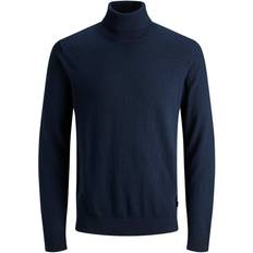 Herre - Pologensere Jack & Jones Roll Requirement Sweater - Blue/Navy Blazer