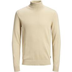 Herre - Pologensere Jack & Jones Roll Requirement Sweater - Beige/Oatmeal