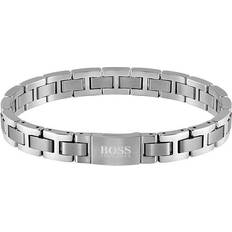 Hugo Boss Jewelry HUGO BOSS Metal Link Essentials Bracelet - Silver