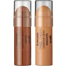 Barry M Cosmetics Chisel Cheeks Contour Creams 2-pack