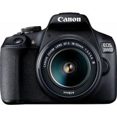Digitalkameraer Canon EOS 2000D + EF-S 18-55mm F3.5-5.6 III