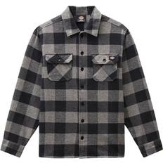 XXS Hemden Dickies New Sacramento Shirt Unisex - Grey Melange