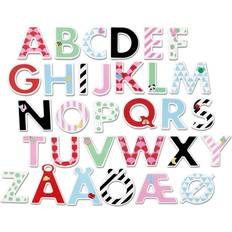 Magnetleker Micki R Letters & Stickers with Different Pattern