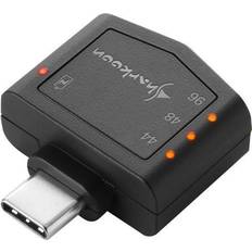 USB C D/A Converter (DAC) Sharkoon Mobile DAC PD