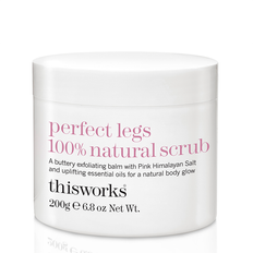 Pleiende Fotskrubb This Works Perfect Legs 100% Natural Scrub 200g