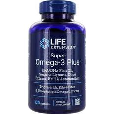 Fatty Acids Life Extension Super Omega 3 Plus 120 pcs