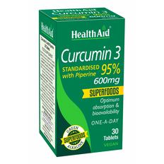 Health Aid Curcumin 3 600mg 30 pcs