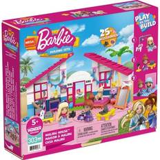 Mega Bloks Bauklötze Mega Bloks Barbie Malibu House