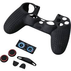 Controller-Aufkleber Hama PS4 7in1 Controller Accessory Pack - Racing