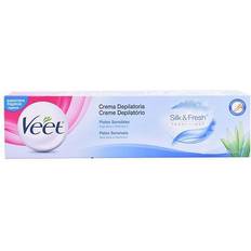 Veet Silk & Fresh Hair Removal Cream for Sensitive Skin 6.8fl oz
