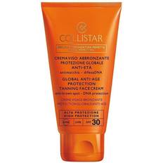 Regenererende Selvbruning Collistar Global Anti-Age Protection Tanning Face Cream SPF30 50ml