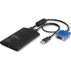 StarTech USB A/VGA-USB Micro B M-F 1.3ft