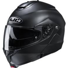 Flip-up Helmets Motorcycle Helmets HJC C91 Solid, Black Man