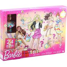 Mattel Spielzeuge Adventskalender Mattel Barbie Fashion Advent Calendar 2022