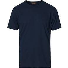 Stenströms T-Shirts & Tanktops Stenströms Solid Cotton T-shirt - Navy