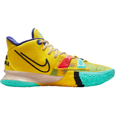 Nike Kyrie Irving Basketball Shoes Nike Kyrie 7 M - Yellow Strike/Green Abyss/Bright Crimson/Black