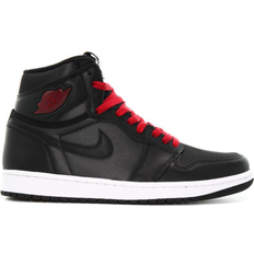 Polyamide Sneakers Nike Air Jordan 1 Retro High OG M - Black/Metallic Silver/Gym Red