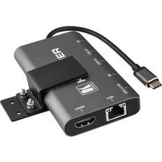 DisplayPort - USB C Kabler Kramer USB C-HDMI/RJ45/DisplayPort/USB A/USB C Adapter